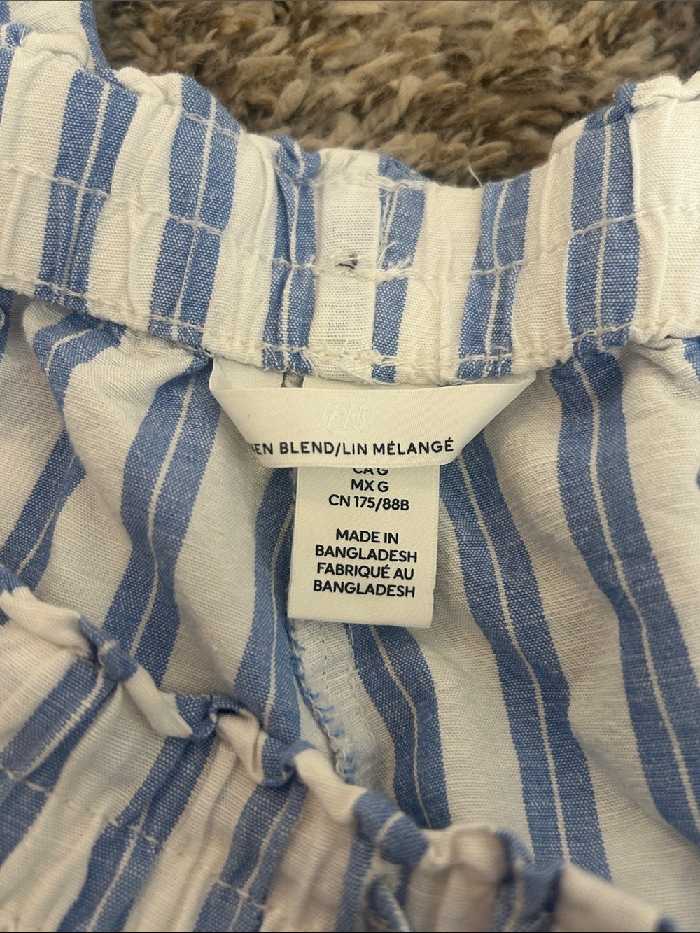 Linen blend pants - Picture 3 of 5